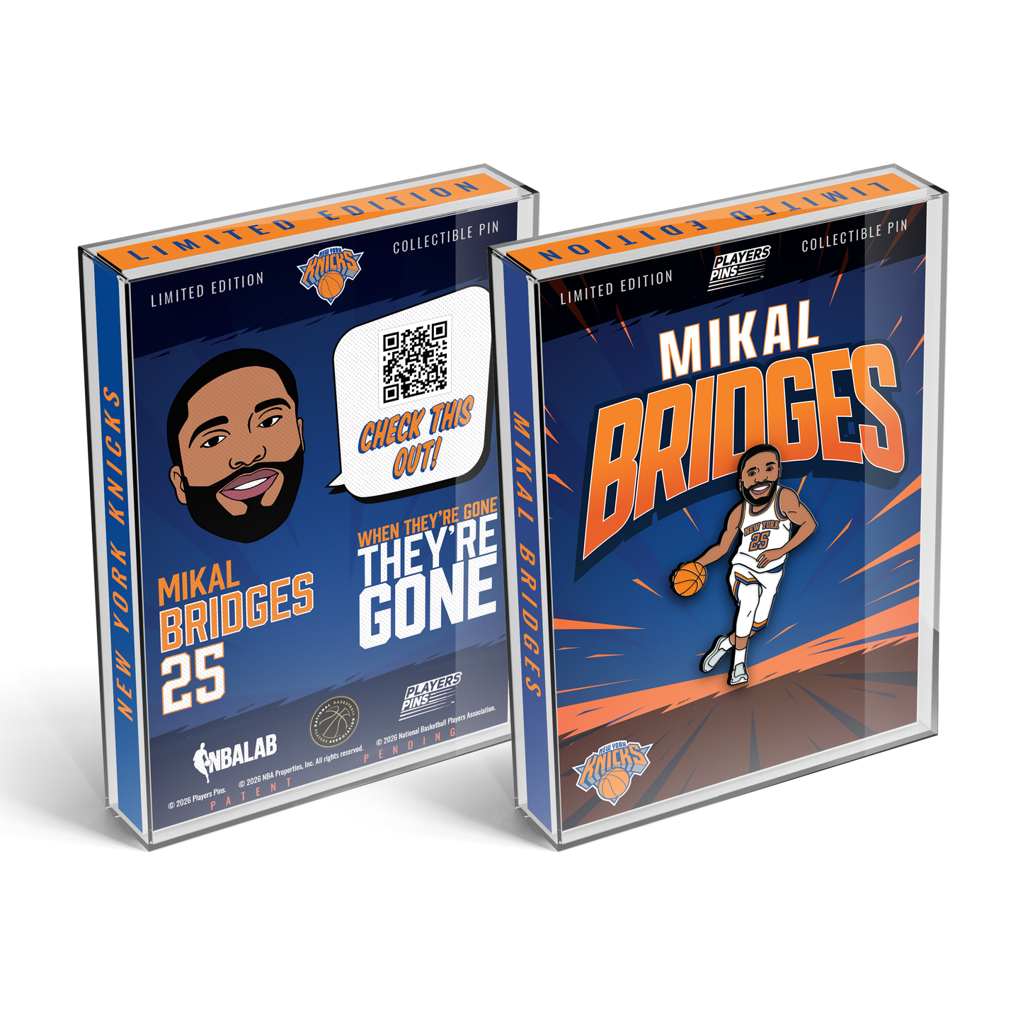 Mikal Bridges Collectible Players Pins™